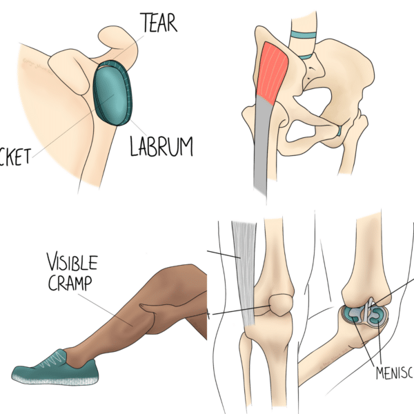 4 sports injuries